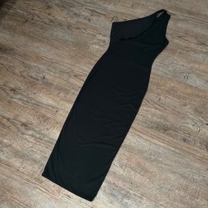 Sexy Black Cut Out Bodycon Dress